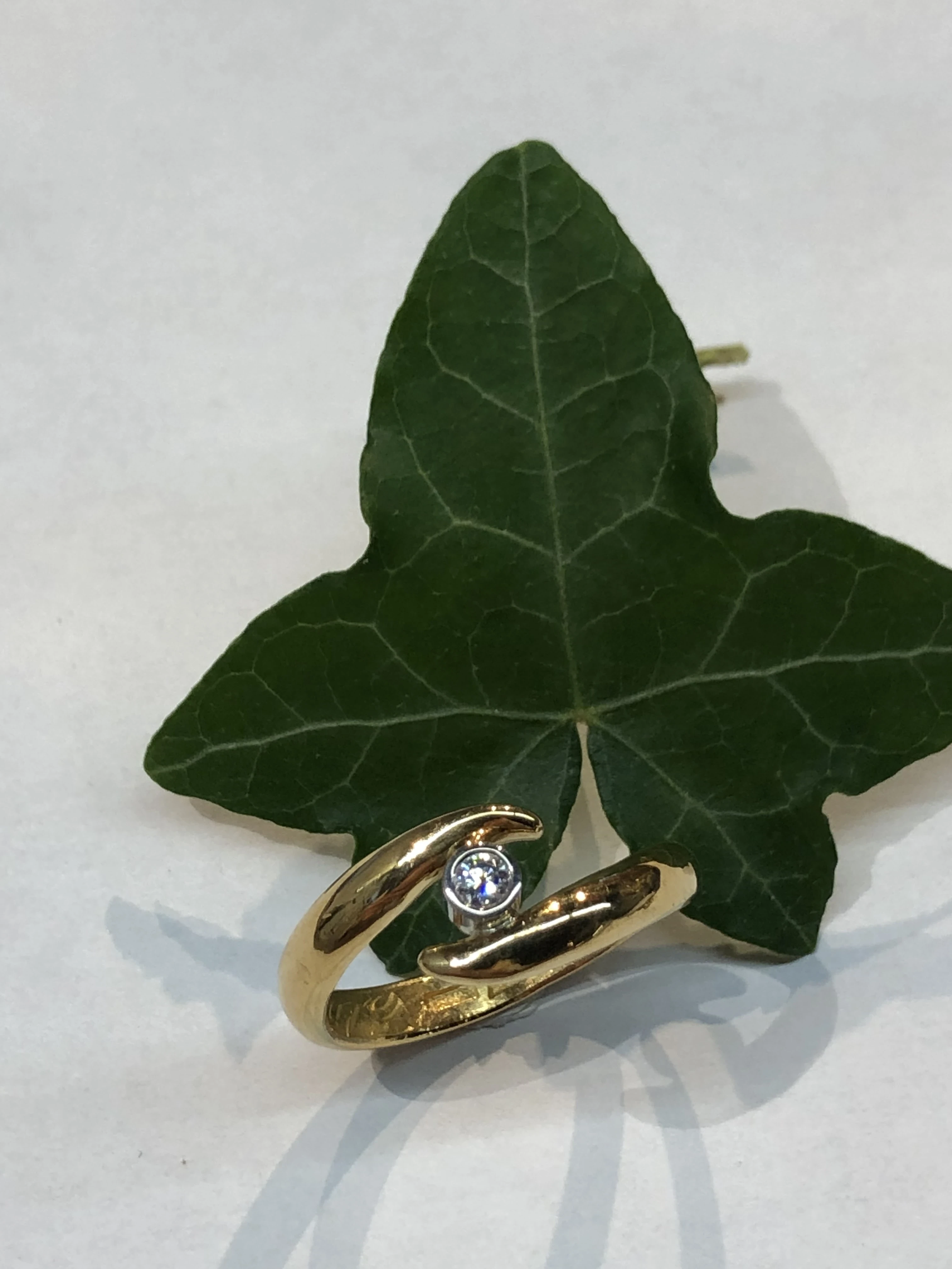 Ring i silver